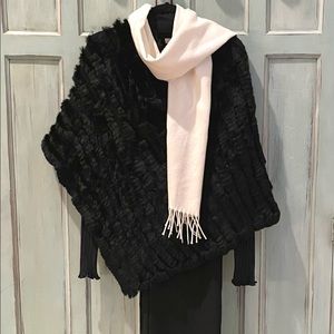 bcbg turtleneck poncho